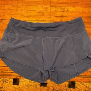 Superman Blue lululemon Speed Shorts